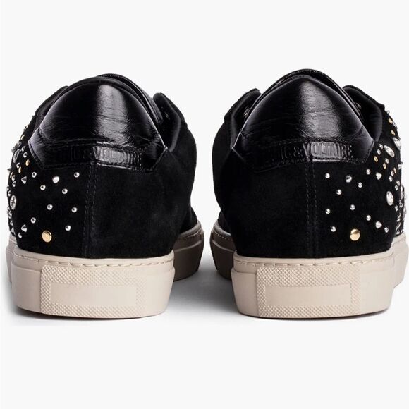 Zadig & Voltaire Zv1747 Bijou Women's  Sneakers Shoes Size 41/9.5-10 New - Picture 3 of 15